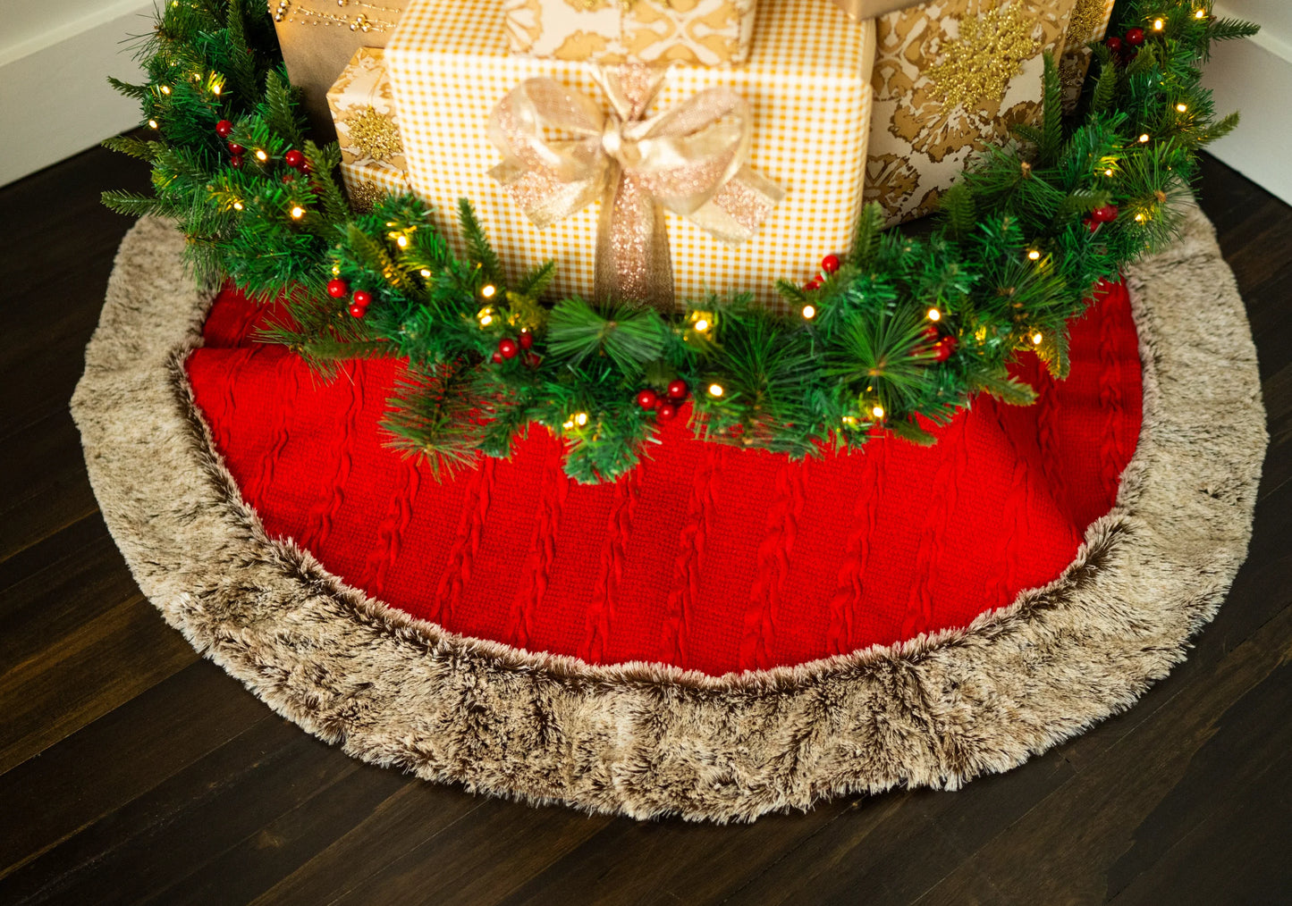 Tree Skirt & Santa Set - BUNDLE OFFER! SAVE 45%